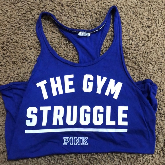 Victoria Secret Racerback Gym Tank - Picture 2 of 3